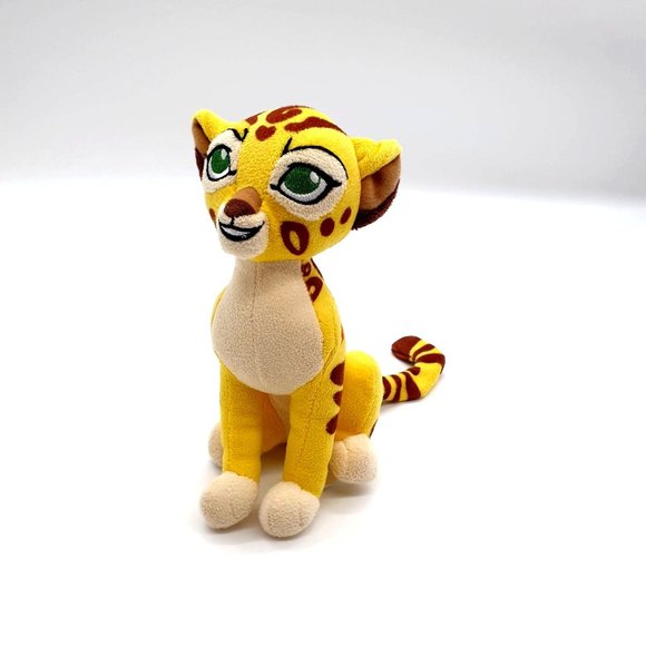 Disney Other - Disney Lion Guard Fuli the Cheetah Plush 6.5” Yellow Stuffed Animal Toy